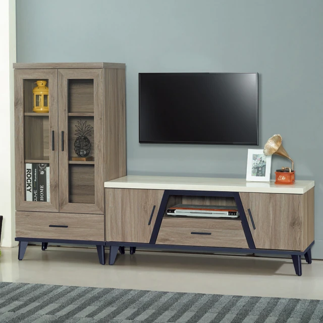 Boden-艾克森5.3尺二門一抽仿石面電視櫃/長櫃 歷史價格詳細信息