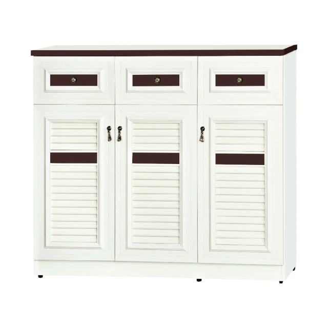 【文創集】南亞塑鋼 馬蒂爾多彩4尺雙推門座鞋櫃(七色可選) 歷史價格詳細信息