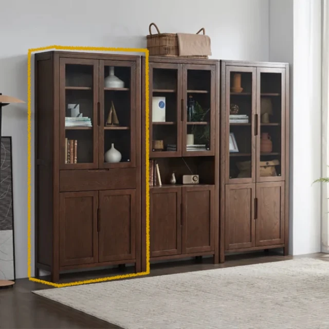 【橙家居·家具】/預購/艾勒系列0.6米五層實木小熊書架 AL-E2173(預購品 書櫃 層架 收納櫃 展示櫃) 歷史價格詳細信息