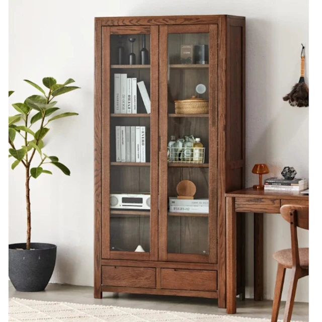 【橙家居·家具】/預購/艾勒系列0.6米五層實木小熊書架 AL-E2173(預購品 書櫃 層架 收納櫃 展示櫃) 歷史價格詳細信息