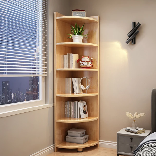 實木角櫃侘寂風轉角置物架客廳角落花架老木收納組合展示櫃格子架 歷史價格詳細信息