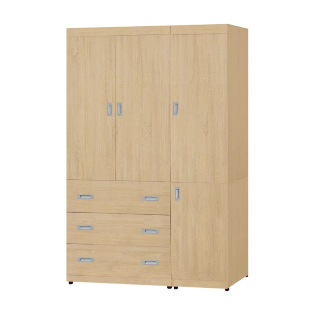 IHouse-米特 木心板緩衝四門二抽衣櫃-4x6尺 歷史價格詳細信息