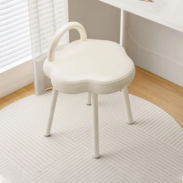雲朵小凳子 家用客廳茶幾凳 萬向輪學步凳 懶人輪美縫小椅子 靠背凳 歷史價格詳細信息