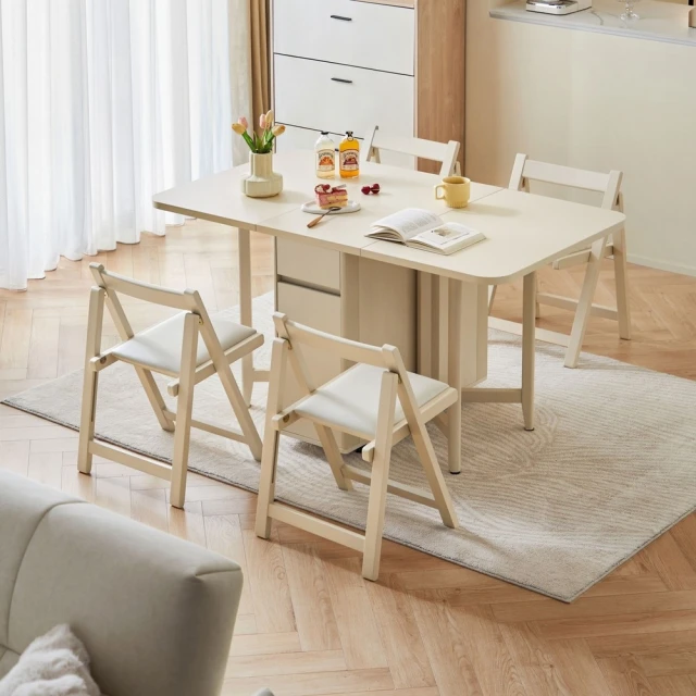 林氏木業奶油侘寂風抽屜櫃附鏡可伸縮化妝桌組 NU1C (附妝凳 JF2H) 歷史價格詳細信息