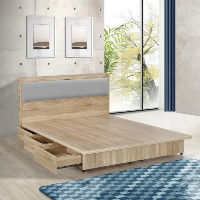 【IHouse】強森 美式工業風房間2件組(床台+床墊) 雙人5尺 歷史價格詳細信息