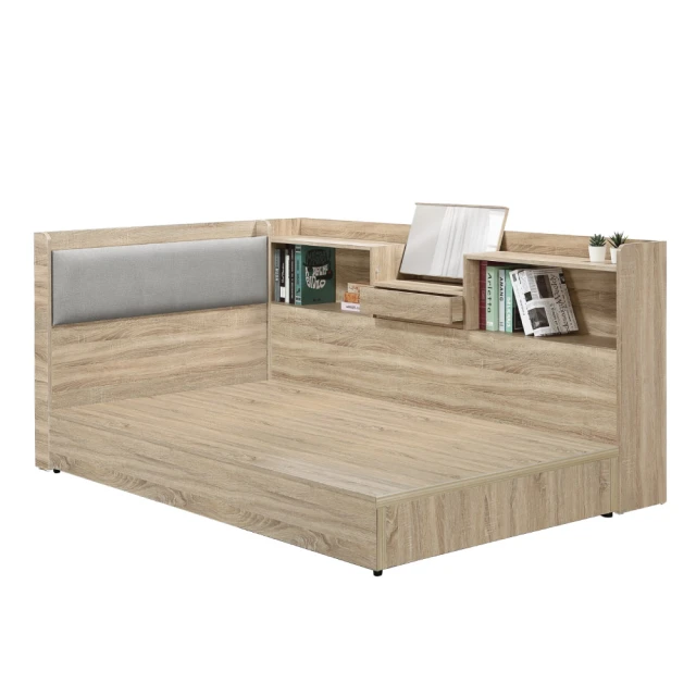 【IHouse】沐森 房間3件組(插座床頭、收納抽屜+掀床底、獨立筒床墊) 雙大6尺 歷史價格詳細信息