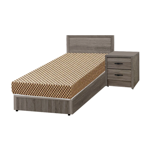 IHouse-小資型 房間組四件(床片+床底+床墊+床頭櫃) 歷史價格詳細信息