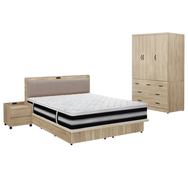 【IHouse】沐森 MIT木心板 插座貓抓皮靠枕 床頭片 雙人5尺 歷史價格詳細信息