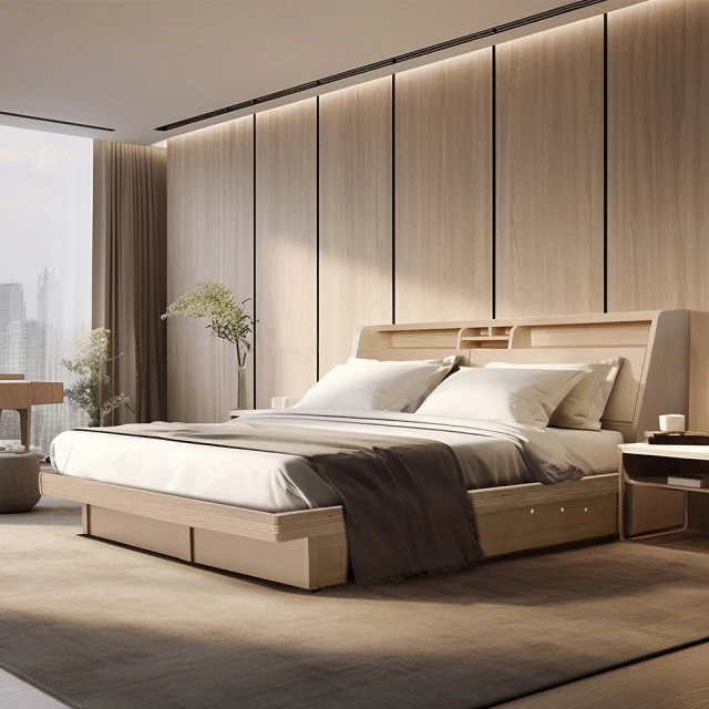 【KIKY】巴清收納附插座床頭箱(單人加大3.5尺) 歷史價格詳細信息