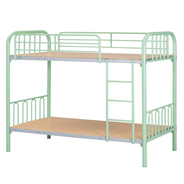 【優利亞】蘋果綠簡約單人3尺雙層鐵床 歷史價格詳細信息