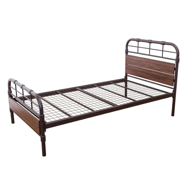 Boden-坦克工業風5尺雙人鐵床床架(不含床墊) 歷史價格詳細信息