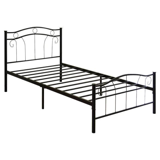 【RICHOME】夢萊工業風3.5尺單人床架(鐵床 床架 單人床) 價格比較,價格查詢,歷史價格詳細信息
