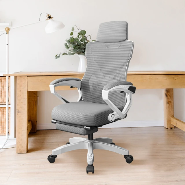 【AOTTO】一體成形可擱腳調節透氣網布電腦椅(電腦椅 辦公椅 工學椅) 歷史價格詳細信息