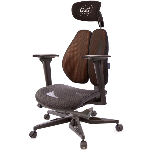 【GXG】大網座 雙背工學椅 電競腳/4D升降扶手(TW-3676 KGA3) 歷史價格詳細信息