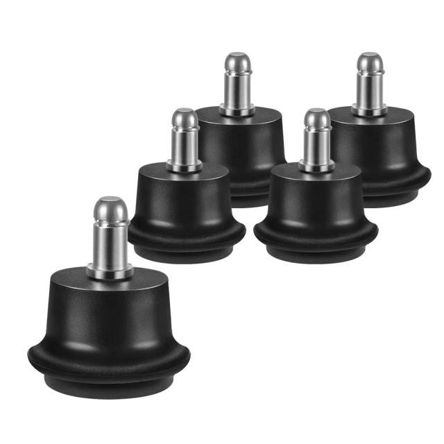 【G+ 居家】辦公椅2吋萬向PU輪5入組-炫風水晶黑-有飾蓋(電腦椅輪/靜音輪/滾動輪/椅腳輪) 歷史價格詳細信息