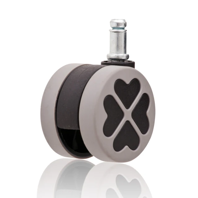 滾動幸福PU輪：不刮傷木地板、辦公椅輪子、電腦椅輪子：7506GUB-16 (1組/5入)，適用各種辦公椅 歷史價格詳細信息