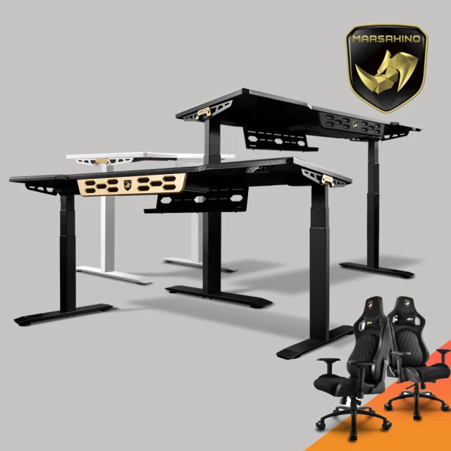 【MARSRHINO 火星犀牛】DEFENDER 天行者 電動升降桌+SPYDER RS 幻影RS 追背電競椅 (DEFENDER+幻影RS) 歷史價格詳細信息