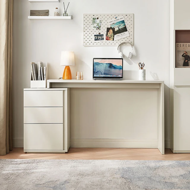 林氏木業魔方系列附抽屜櫃伸縮書桌 OI1V 歷史價格詳細信息