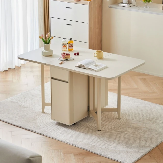 林氏木業奶油侘寂風抽屜櫃附鏡可伸縮化妝桌組 NU1C (附妝凳 JF2H) 歷史價格詳細信息