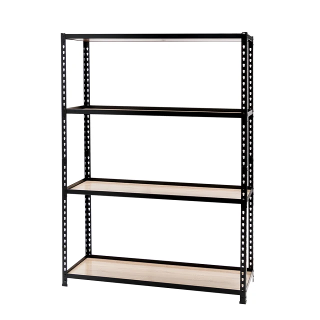 【Amos】121*61*169四層免螺絲角鋼木板貨架 歷史價格詳細信息