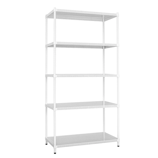 【dayneeds】極致美學 90x45x150cm五層沖孔烤漆鐵板收納架 歷史價格詳細信息
