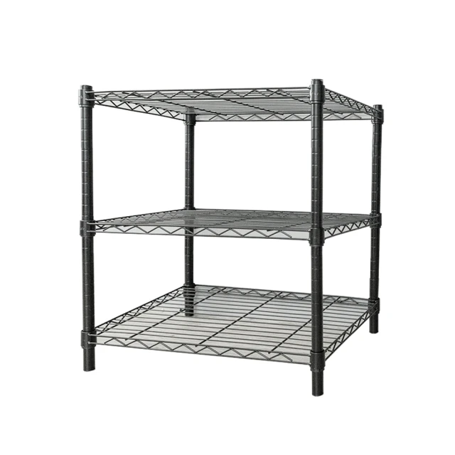 【dayneeds】輕型 60x45x60cm 三層烤漆波浪收納鐵架 歷史價格詳細信息