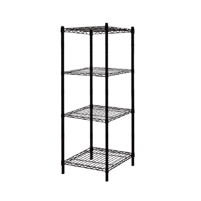 【KIWISH】MIT耐用四層置物架60x30x120cm(鐵架/收納架/層架/置物架/四層架/鐵力士架/書架/廚房架) 歷史價格詳細信息