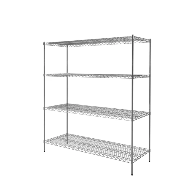 【KIWISH】MIT耐用四層置物架60x30x120cm(鐵架/收納架/層架/置物架/四層架/鐵力士架/書架/廚房架) 歷史價格詳細信息