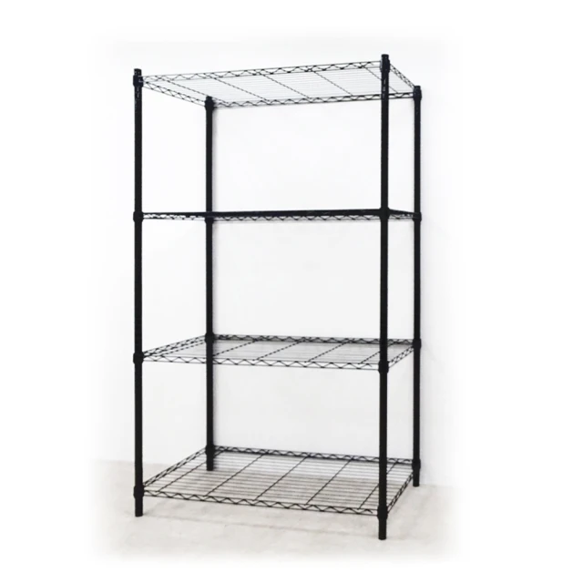 【yo-life】四層鐵力士置物架-贈尼龍輪(91x36x150cm) 歷史價格詳細信息