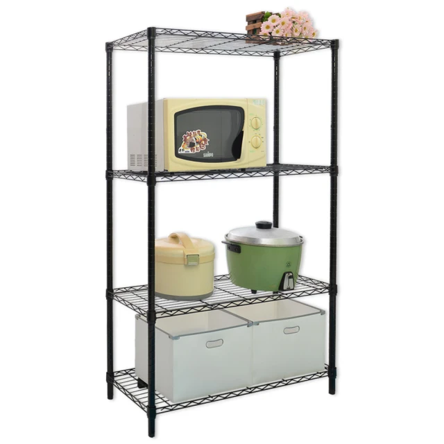 【居家cheaper】(烤漆黑/亮光白)46X61CM三層置物架(現貨/免運/收納箱/收納櫃/鞋架/波浪架/鐵力士) 歷史價格詳細信息