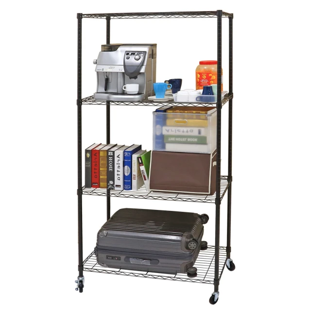 【居家cheaper】MIT四層鐵線籃推車(層架鐵架 置物架 伺服器架) 歷史價格詳細信息