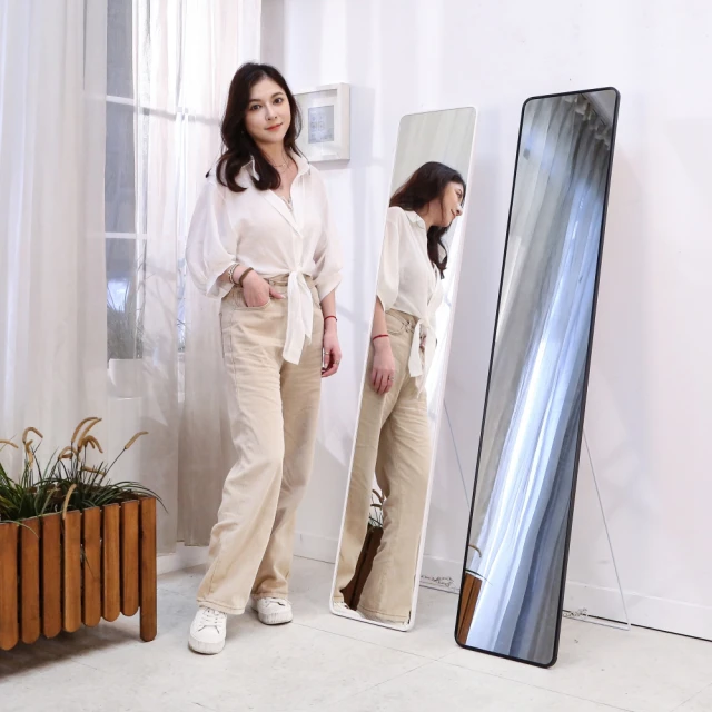 《BuyJM》時尚鋁合金框壁鏡/掛鏡〈高90公分〉 歷史價格詳細信息