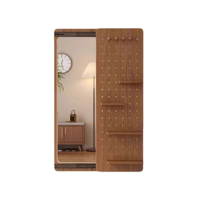 【WOG 窩居】掛墻式浴室衛生間浴室鏡 60cm 帶置物架(浴鏡/浴室鏡/化妝鏡/圓形鏡) 歷史價格詳細信息