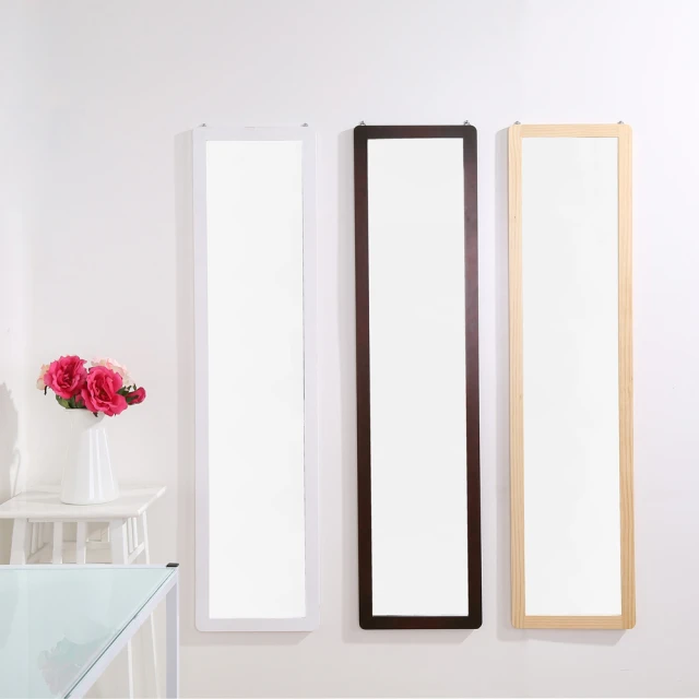 BuyJM實木框門後掛鏡-胡桃木色 歷史價格詳細信息