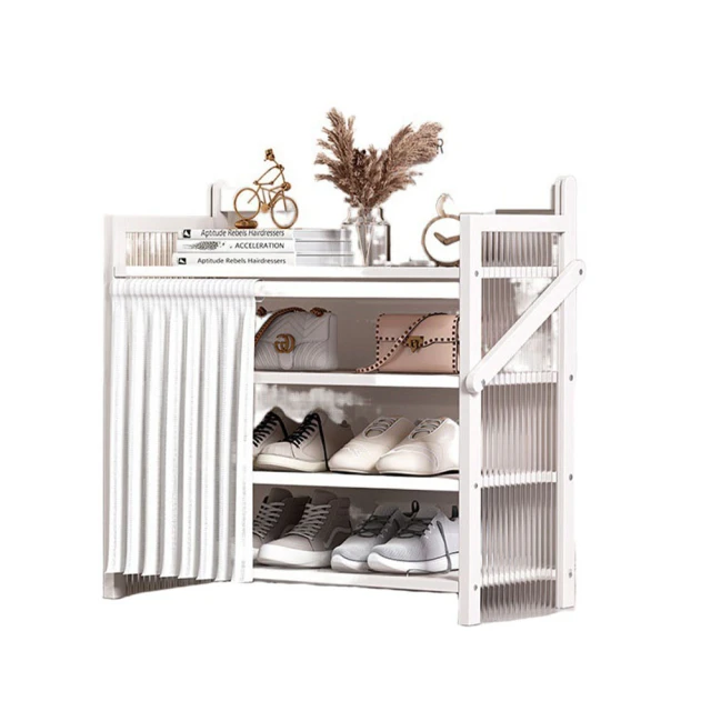【小山THL】多功能四層鞋架 50*90 白色 斜放式收納(鞋架/鞋櫃/置物架) 歷史價格詳細信息