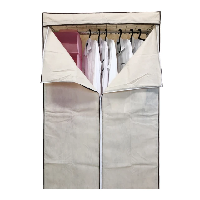 【A+Courbe】鐵力士架專用衣櫥4尺布套-1入(120cm層片專用布套 不含層架) 歷史價格詳細信息