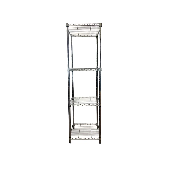 【A+Courbe】鐵力士鍍鉻萬用收納三層架45x45x60cm(鐵架 收納架 置物架 電器架 床邊櫃 鞋架) 歷史價格詳細信息