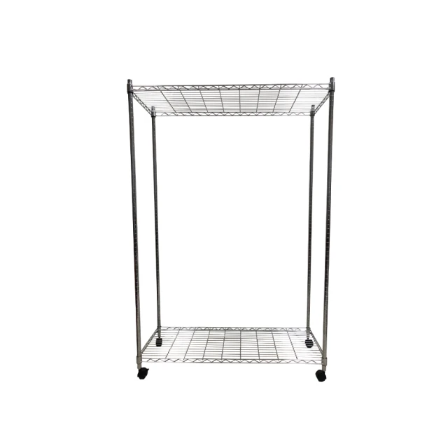 【A+Courbe】鐵力士鍍鉻移動式萬用收納五層架45x60x125cm(鐵架 收納架 置物架 電器架 床邊櫃 鞋架) 歷史價格詳細信息