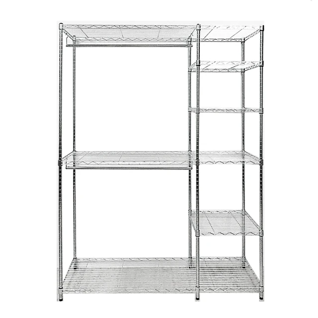 【yo-life】六層雙吊桿移動大防塵衣櫥組-贈尼龍輪-贈防塵套(十色任選122x46x180cm) 歷史價格詳細信息