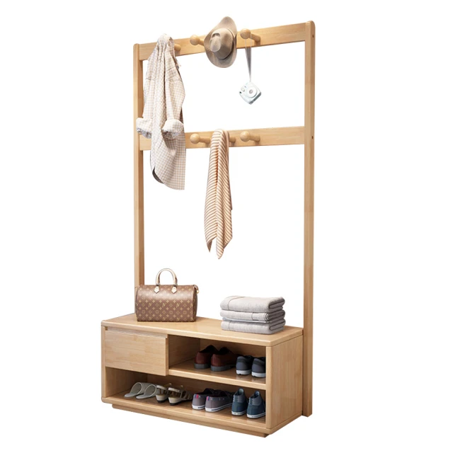 換凳掛架落地立式櫃帽架帶鏡子家用進門穿架可坐軟凳 歷史價格詳細信息