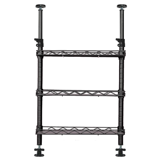 【dayneeds】頂天立地烤漆收納架 搭45x45方格平面網2片 贈塑膠S勾10入) 歷史價格詳細信息