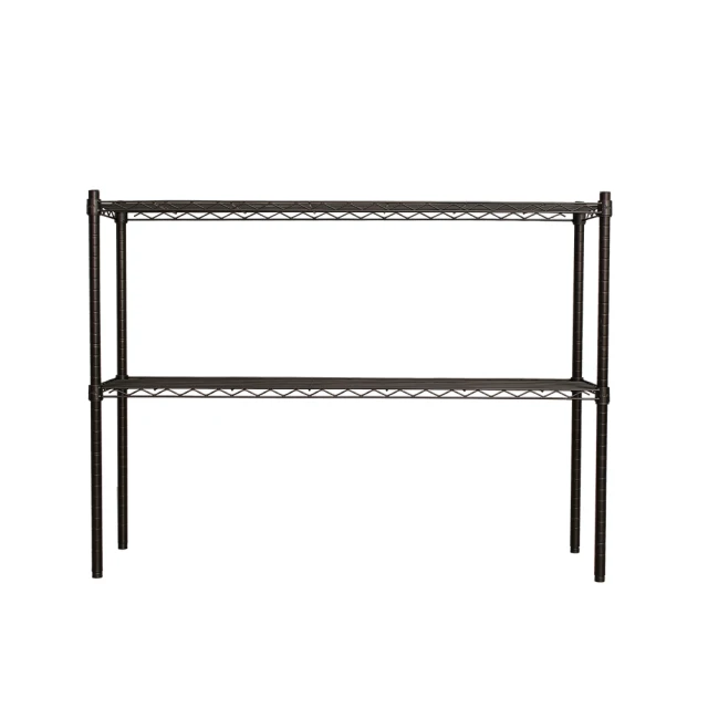 【dayneeds 日需百備】輕型烤漆二層架-90x45x60公分(鐵力士架/收納層架/鞋架/展示架/層架/鐵架) 歷史價格詳細信息