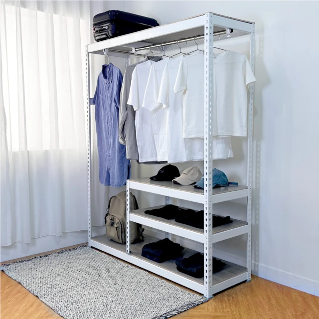 【空間特工】150x30x180公分 四層白色免螺絲角鋼 收納層架 縫隙架 倉儲貨架 廚房架 園藝架 W1050641 歷史價格詳細信息