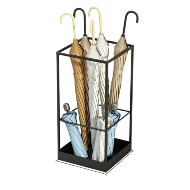 雨傘收納架家用門口傘架子置物架公司店用酒店大堂鐵藝瀝水雨傘桶 歷史價格詳細信息