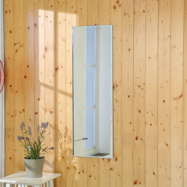 BuyJM無框斜邊加長版壁貼鏡/裸鏡30x60cm(2入組) 歷史價格詳細信息