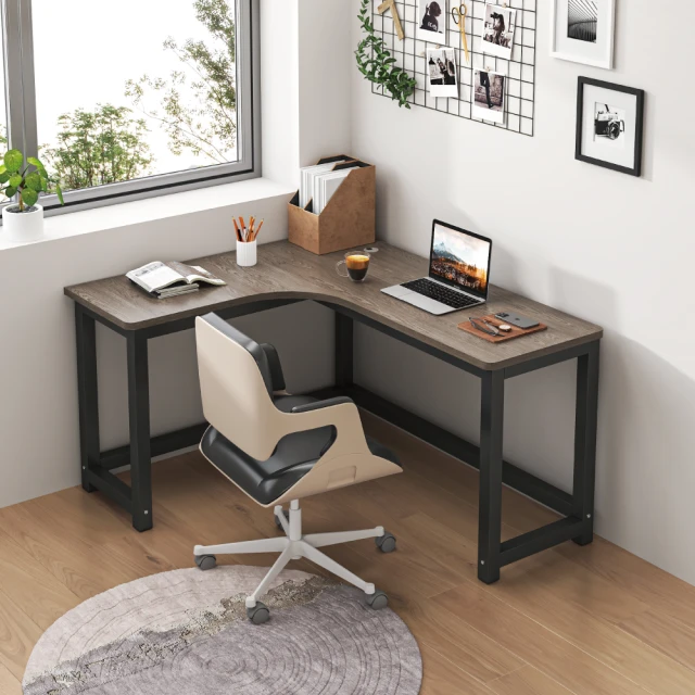 【慢慢家居】現代簡約鋼木弧形電競電腦桌-100CM 歷史價格詳細信息