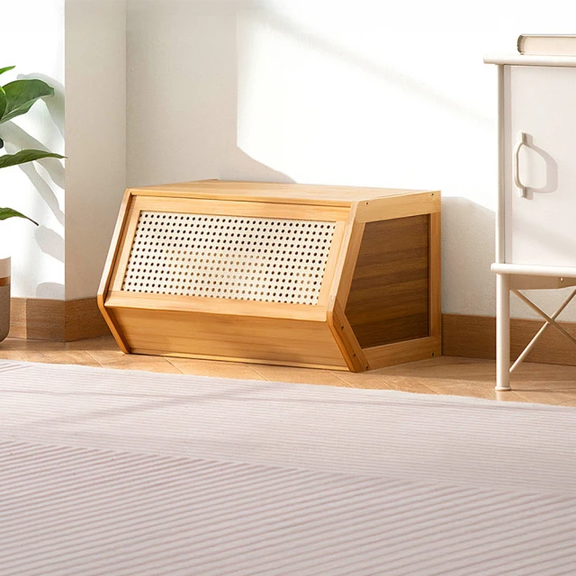 【HappyLife】楠竹製網紋三門伸縮電視櫃/126-210CM (Y10794) 歷史價格詳細信息