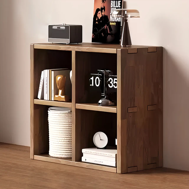 全實木展示架新中式帶鎖珠寶博古架簡約型老榆木置物架儲物架 歷史價格詳細信息