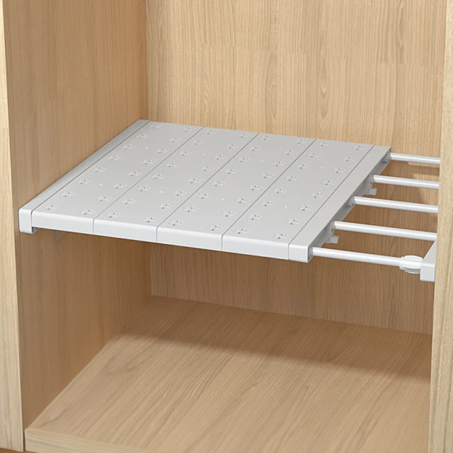 衣柜分層隔板收納免釘置物架層托擱板廚房支撐伸縮分隔層架托架-默認最小規格價錢  其它規格請諮詢客服 歷史價格詳細信息