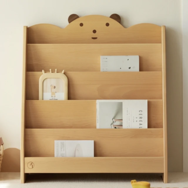 【橙家居·家具】/預購/艾勒系列0.6米五層實木小熊書架 AL-E2173(預購品 書櫃 層架 收納櫃 展示櫃) 價格比較,價格查詢,歷史價格詳細信息